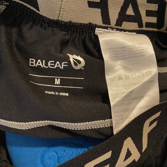 Baleaf Men's Laureate Branded Waist Padded Boxer Brief Bike Short - Medium - Picture 4 of 4